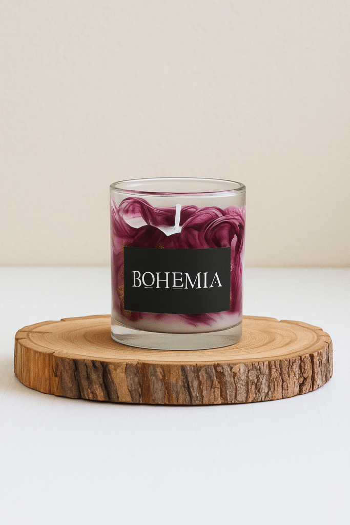 Velas aromáticas grandes