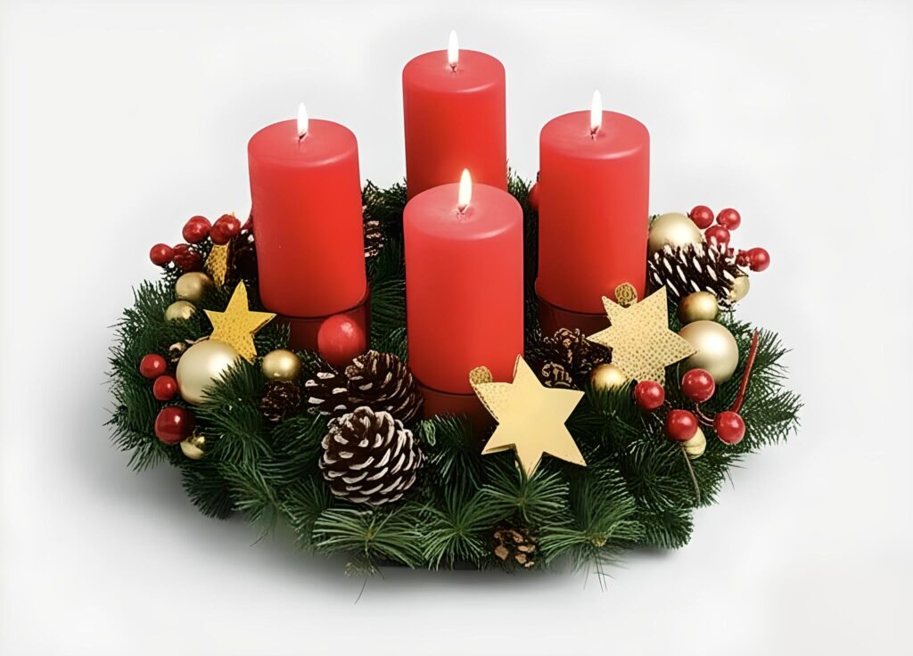 velas de navidad