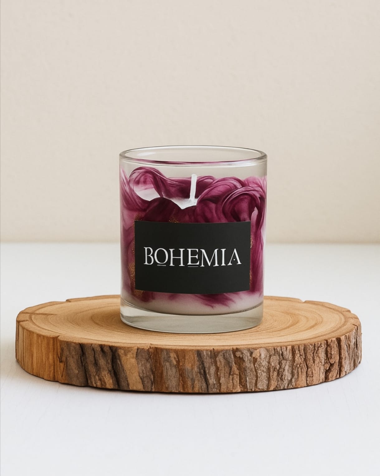 Velas aromáticas grandes